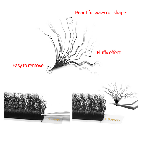 XIUSUZAKI Private label 0.07mm Professional Natural Looking Wool Curled Lashes Wavy PPL Eyelashes extensions Wool Roll lashes XIUSUZAKI Private label 0.07mm Professional Natural Looking Wool Curled Lashes Wavy PPL Eyelashes extensions Wool Roll lashes