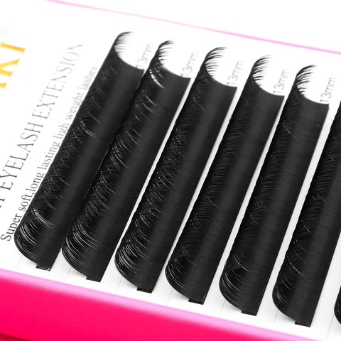 XIUSUZAKI Wholesale Siberian Individual Faux Mink Easy fan Professional Classic Eyelash Tray volume Lash Extensions XIUSUZAKI Wholesale Siberian Individual Faux Mink Easy fan Professional Classic Eyelash Tray volume Lash Extensions