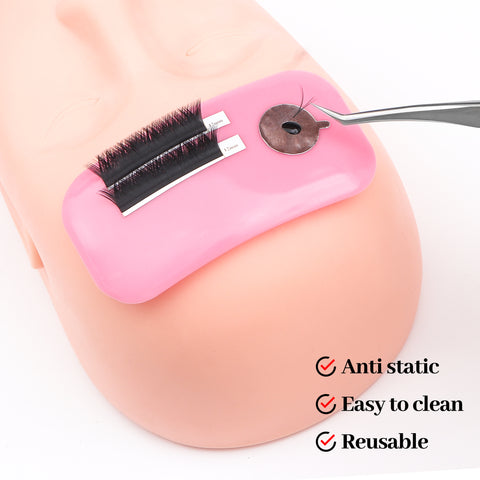 XIUSUZAKI Silicone False Eyelash Extension Holder Lsolated Patches Maquiagem Forehead Lash Cilios Pads Makeup Organizer XIUSUZAKI Silicone False Eyelash Extension Holder Lsolated Patches Maquiagem Forehead Lash Cilios Pads Makeup Organizer