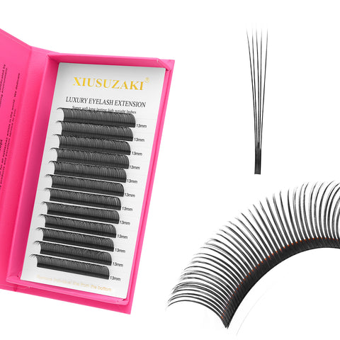 XIUSUZAKI 5D Flower Fairy Flora Lashes Cluster Classic Individual Eyelash Extension Carton LashesMatte Black Professional Soft Natural XIUSUZAKI 5D Flower Fairy Flora Lashes Cluster Classic Individual Eyelash Extension Carton LashesMatte Black Professional Soft Natural