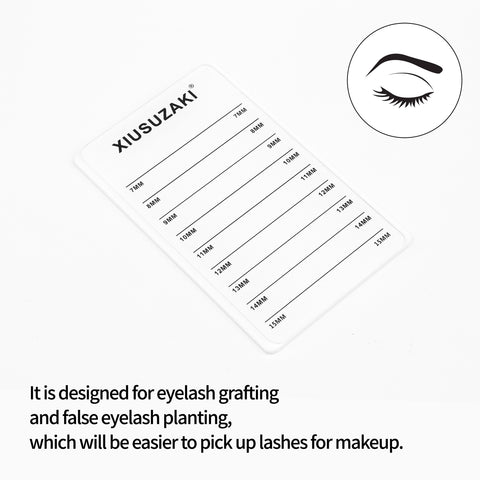 XIUSUZAKI Lash Holder Acrylic Hand Pallet Board for Eyelash Extensions XIUSUZAKI Lash Holder Acrylic Hand Pallet Board for Eyelash Extensions