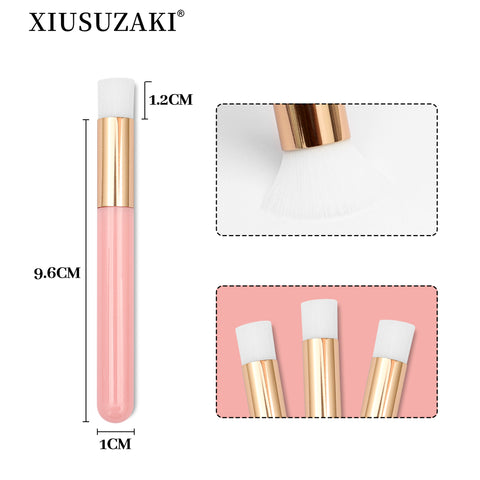 XIUSUZAKI Eyelash Cleaning Brush Colorful Lash Shampoo Cleaning Applicator Professional Eye Foam Cleaner Brushes Makeup Tools XIUSUZAKI Eyelash Cleaning Brush Colorful Lash Shampoo Cleaning Applicator Professional Eye Foam Cleaner Brushes Makeup Tools