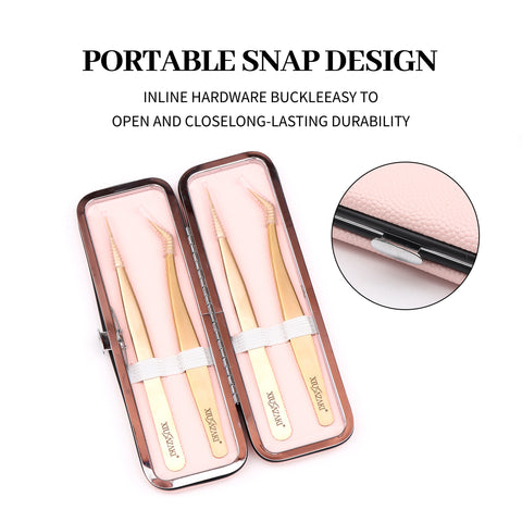 XIUSUZAKI New Eyelash Tweezers Tool Bag Eyelash Extension Beauty Eyebrow Kit Eye Makeup Accessories Case XIUSUZAKI New Eyelash Tweezers Tool Bag Eyelash Extension Beauty Eyebrow Kit Eye Makeup Accessories Case