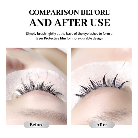 XIUSUZAKI Lash Raincoat Super Bonder Fixing Agent for Eyelashes Extensions Primer for Long Last Adhesive for Eyelash Makeup XIUSUZAKI Lash Raincoat Super Bonder Fixing Agent for Eyelashes Extensions Primer for Long Last Adhesive for Eyelash Makeup