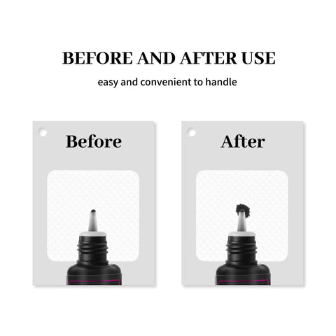 XIUSUZAKI 200 counts Eyelash Extension Glue Nozzle Wipes Paper Cotton Glue Bottle Mouth Cleaning Remover Paper Cleaner Pads XIUSUZAKI 200 counts Eyelash Extension Glue Nozzle Wipes Paper Cotton Glue Bottle Mouth Cleaning Remover Paper Cleaner Pads