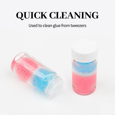 XIUSUZAKI 30ml Eyelashes Tweezers Cleaner Lash Glue Extension Supplies Liquid Eyelash Tweezers Cleaning Sponge XIUSUZAKI 30ml Eyelashes Tweezers Cleaner Lash Glue Extension Supplies Liquid Eyelash Tweezers Cleaning Sponge