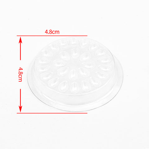 XIUSUZAKI 100pcs Disposable Eyelash Extension Glue Holder Pallet Plastic Holder Pallet Stand Pads for Fan Eyelashes Holder XIUSUZAKI 100pcs Disposable Eyelash Extension Glue Holder Pallet Plastic Holder Pallet Stand Pads for Fan Eyelashes Holder