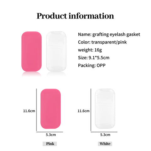 XIUSUZAKI Silicone False Eyelash Extension Holder Lsolated Patches Maquiagem Forehead Lash Cilios Pads Makeup Organizer XIUSUZAKI Silicone False Eyelash Extension Holder Lsolated Patches Maquiagem Forehead Lash Cilios Pads Makeup Organizer