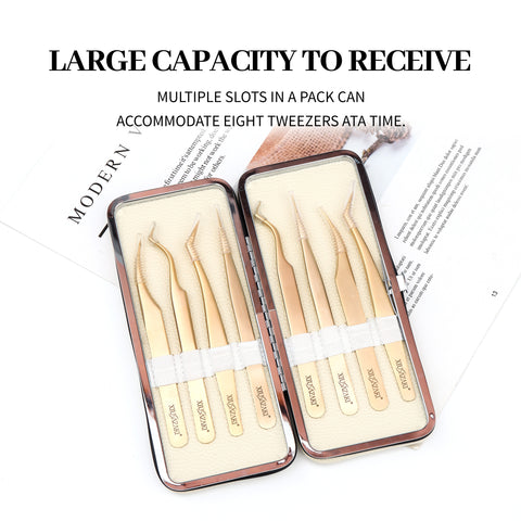 XIUSUZAKI New Eyelash Tweezers Tool Bag Eyelash Extension Beauty Eyebrow Kit Eye Makeup Accessories Case XIUSUZAKI New Eyelash Tweezers Tool Bag Eyelash Extension Beauty Eyebrow Kit Eye Makeup Accessories Case
