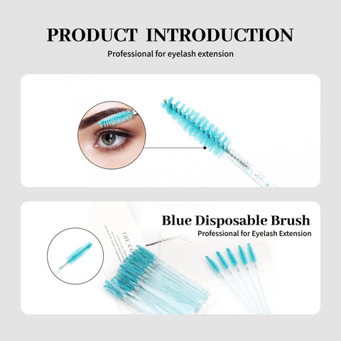 XIUSUZAKI 100pcs/lot Mascara Eyelash Make Up Brush Disposable Mascara Wand for eyelash extension XIUSUZAKI 100pcs/lot Mascara Eyelash Make Up Brush Disposable Mascara Wand for eyelash extension