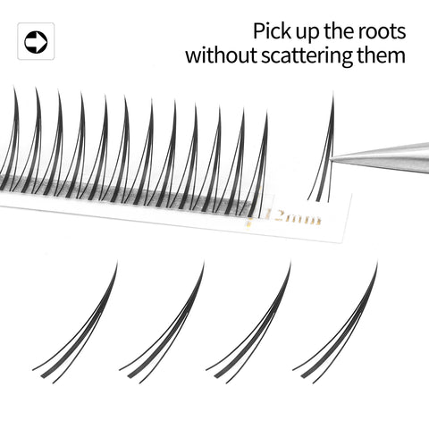 XIUSUZAKI A/M Shape Premade Eyelashes akeup Individual Lashes Cluster Spikes Lash Wispy Premade Fluffy False Eyelashes Makeup XIUSUZAKI A/M Shape Premade Eyelashes akeup Individual Lashes Cluster Spikes Lash Wispy Premade Fluffy False Eyelashes Makeup