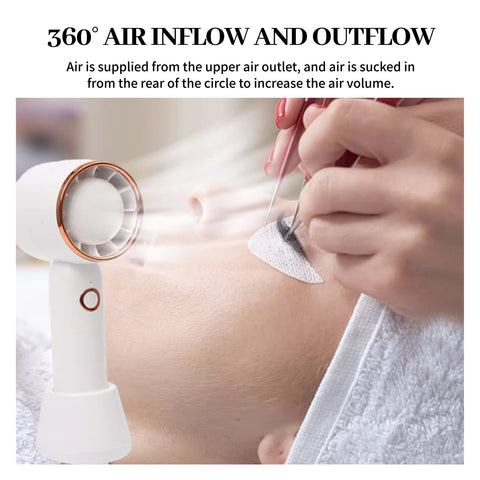 XIUSUZAKI Charging Eyelashes Dryer Plant False Lashes Bladeless Fan Grafted Eyelashes Dedicated for Women Beauty Makeup Tools XIUSUZAKI Charging Eyelashes Dryer Plant False Lashes Bladeless Fan Grafted Eyelashes Dedicated for Women Beauty Makeup Tools