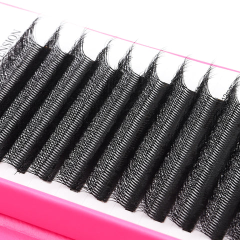 XIUSUZAKU 8D W-Shaped Eyelashes Extensions C/D Curl High Quality Idividual W-8D Lash XIUSUZAKU 8D W-Shaped Eyelashes Extensions C/D Curl High Quality Idividual W-8D Lash