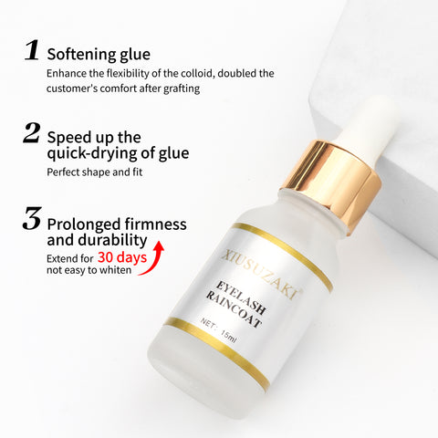 XIUSUZAKI 15ml Lashes Super Bonder For Eyelash Extension Bonder Private Label Grafting Eyelash Glue Quick Drying Long Last XIUSUZAKI 15ml Lashes Super Bonder For Eyelash Extension Bonder Private Label Grafting Eyelash Glue Quick Drying Long Last
