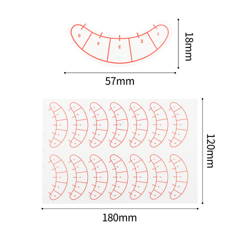 XIUSUZAKI 70 Pairs False eyelash Eye Sticker Positioning Tips Sticker for Eyelashes Extension Practice Patches MakeUp Tool XIUSUZAKI 70 Pairs False eyelash Eye Sticker Positioning Tips Sticker for Eyelashes Extension Practice Patches MakeUp Tool
