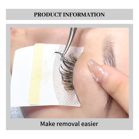 XIUSUZAKI 40pcs Cotton Disposable Under Eyelash Pad False Eyelashes Extension for Removing Grafting Eyelash Makeup Tools XIUSUZAKI 40pcs Cotton Disposable Under Eyelash Pad False Eyelashes Extension for Removing Grafting Eyelash Makeup Tools