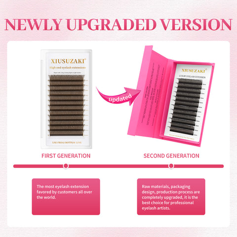 XIUSUZAKI Brown YY Shape Hand Woven Premium Synthetic Mink Eyelashes High Quality Soft Natural Meshy Net Cross False Eyelashes XIUSUZAKI Brown YY Shape Hand Woven Premium Synthetic Mink Eyelashes High Quality Soft Natural Meshy Net Cross False Eyelashes