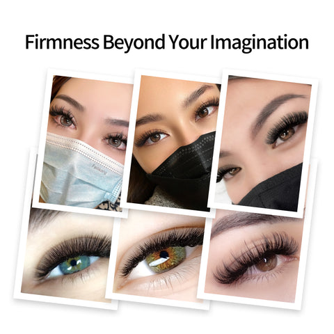 XIUSUZAKI 6ml 1 Second Fast Drying Strong False Eye Lash Extension Glue Adhesive Retention 5-7 Weeks Low Smell Mink Eyelash Glue XIUSUZAKI 6ml 1 Second Fast Drying Strong False Eye Lash Extension Glue Adhesive Retention 5-7 Weeks Low Smell Mink Eyelash Glue