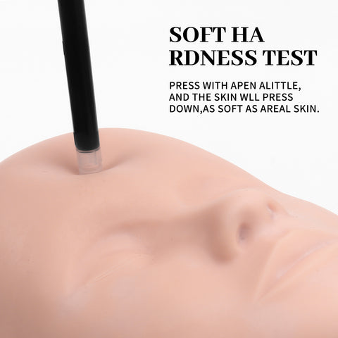 XIUSUZAKI Fake Head Mould Mannequin Head Training Makeup Model Rubber Eye Facial Eyelash Eyelash Extension Makeup Practice Heads XIUSUZAKI Fake Head Mould Mannequin Head Training Makeup Model Rubber Eye Facial Eyelash Eyelash Extension Makeup Practice Heads