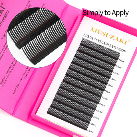 XIUSUZAKI 5D Flower Fairy Flora Lashes Cluster Classic Individual Eyelash Extension Carton LashesMatte Black Professional Soft Natural XIUSUZAKI 5D Flower Fairy Flora Lashes Cluster Classic Individual Eyelash Extension Carton LashesMatte Black Professional Soft Natural