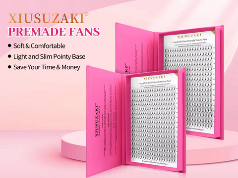 Wholesale Handmade Mix 16 Rows Premade fans 3D-14D Loose Premade Volume Fans Pointy Base Eyelash Extensions Wholesale Handmade Mix 16 Rows Premade fans 3D-14D Loose Premade Volume Fans Pointy Base Eyelash Extensions