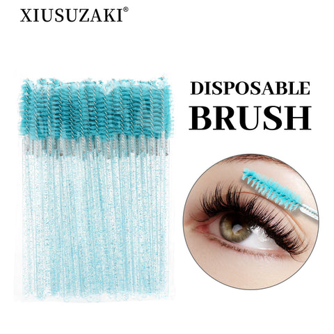 XIUSUZAKI 100pcs/lot Mascara Eyelash Make Up Brush Disposable Mascara Wand for eyelash extension XIUSUZAKI 100pcs/lot Mascara Eyelash Make Up Brush Disposable Mascara Wand for eyelash extension