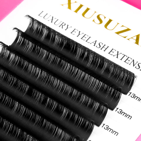 XIUSUZAKI Wholesale Siberian Individual Faux Mink Easy fan Professional Classic Eyelash Tray volume Lash Extensions XIUSUZAKI Wholesale Siberian Individual Faux Mink Easy fan Professional Classic Eyelash Tray volume Lash Extensions