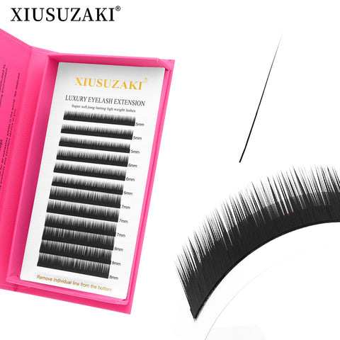 XIUSUZAKI 100% Handmade Twelve rows Recyclable Packaging Side Borderless Magnetic Buckle Graft Eyebrow XIUSUZAKI 100% Handmade Twelve rows Recyclable Packaging Side Borderless Magnetic Buckle Graft Eyebrow