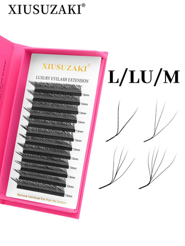 XIUSUZAKI YY Shape Hand Woven Premium Soft Light Natural Eyelashes Extension 2D Y Shape Lashes Black L LU M YY Lashes XIUSUZAKI YY Shape Hand Woven Premium Soft Light Natural Eyelashes Extension 2D Y Shape Lashes Black L LU M YY Lashes