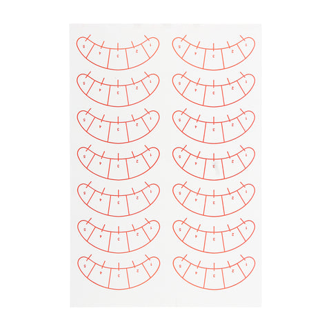 XIUSUZAKI 70 Pairs False eyelash Eye Sticker Positioning Tips Sticker for Eyelashes Extension Practice Patches MakeUp Tool XIUSUZAKI 70 Pairs False eyelash Eye Sticker Positioning Tips Sticker for Eyelashes Extension Practice Patches MakeUp Tool