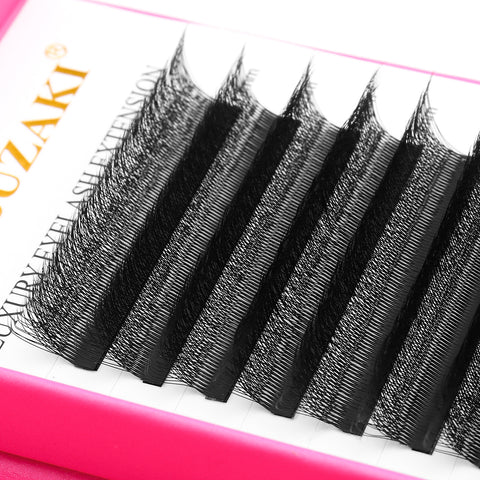 XIUSUZAKI Automatic Flowering W Shape Bloom 5D Premade Fans Eyelash Extensions Premium Natural Soft Light Full Dense Lashes XIUSUZAKI Automatic Flowering W Shape Bloom 5D Premade Fans Eyelash Extensions Premium Natural Soft Light Full Dense Lashes