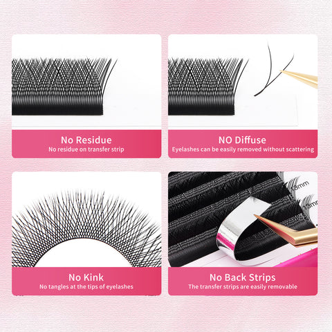 XIUSUZAKI YY Shape Hand Woven Premium Soft Light Natural Eyelashes Extension 2D Y Shape Lashes Black Brown Purple Blue Color YY Lashes XIUSUZAKI YY Shape Hand Woven Premium Soft Light Natural Eyelashes Extension 2D Y Shape Lashes Black Brown Purple Blue Color YY Lashes
