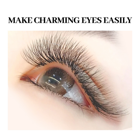 XIUSUZAKI Custom sharp Narrow Stem premade fans Eyelash Extensions 0.07mm 4-10D lash 12 rows Premade Fan Eyelash Extensions XIUSUZAKI Custom sharp Narrow Stem premade fans Eyelash Extensions 0.07mm 4-10D lash 12 rows Premade Fan Eyelash Extensions