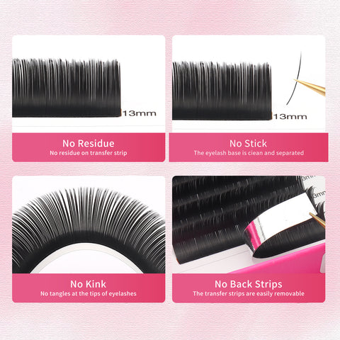 XIUSUZAKI Mix Soft Two Split-tips Dark Black Eyelash Extension Cashmere Eyelashes Lash Extension Supplies Ellipse Flat lashes XIUSUZAKI Mix Soft Two Split-tips Dark Black Eyelash Extension Cashmere Eyelashes Lash Extension Supplies Ellipse Flat lashes