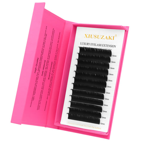 XIUSUZAKI Mix Soft Two Split-tips Dark Black Eyelash Extension Cashmere Eyelashes Lash Extension Supplies Ellipse Flat lashes XIUSUZAKI Mix Soft Two Split-tips Dark Black Eyelash Extension Cashmere Eyelashes Lash Extension Supplies Ellipse Flat lashes