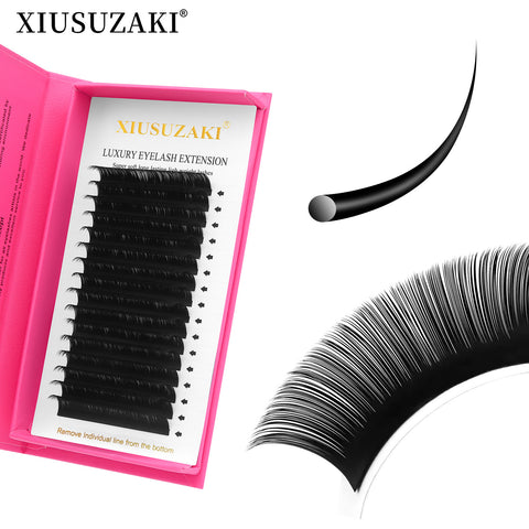 XIUSUZAKI Classic Individual Eyelash Extension Lashes Matte Black Professional Soft Natural XIUSUZAKI Classic Individual Eyelash Extension Lashes Matte Black Professional Soft Natural