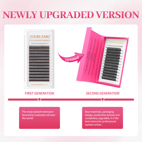 XIUSUZAKI 5D Flower Fairy Flora Lashes Cluster Classic Individual Eyelash Extension Carton LashesMatte Black Professional Soft Natural XIUSUZAKI 5D Flower Fairy Flora Lashes Cluster Classic Individual Eyelash Extension Carton LashesMatte Black Professional Soft Natural