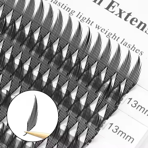 XIUSUZAKI 12 Rows Custom Private Label Super Soft Comic Book Beauty Salon Premade Special Grafting Comic Spire Eyelash Extension XIUSUZAKI 12 Rows Custom Private Label Super Soft Comic Book Beauty Salon Premade Special Grafting Comic Spire Eyelash Extension