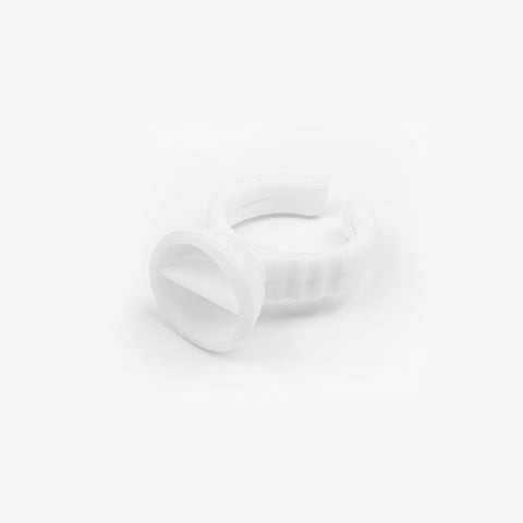 XIUSUZAKI 100 Pcs/Pack Disposable Eyelashes Glue Ring Holder For Eyelash Extension Pallet Eye Lashes Lash Glue Rings Cup Tools XIUSUZAKI 100 Pcs/Pack Disposable Eyelashes Glue Ring Holder For Eyelash Extension Pallet Eye Lashes Lash Glue Rings Cup Tools