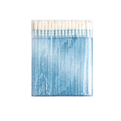 XIUSUZAKI 50pcs Disposable Eyelash Brush Crystal Lashes Micro Brushes Eyelash Extension Supplies Applicator Cleaner Beauty Makeup XIUSUZAKI 50pcs Disposable Eyelash Brush Crystal Lashes Micro Brushes Eyelash Extension Supplies Applicator Cleaner Beauty Makeup