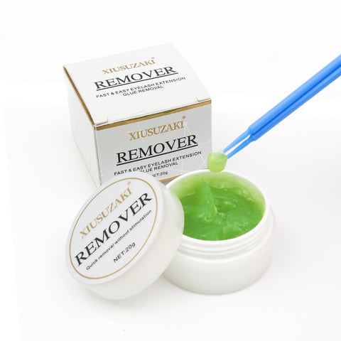 XIUSUZAKI Eyelash Extension Lash Glue Remover 20g Eyelash Glue Primer Adhesive Hardener  Fast Remove Strong Bond XIUSUZAKI Eyelash Extension Lash Glue Remover 20g Eyelash Glue Primer Adhesive Hardener  Fast Remove Strong Bond