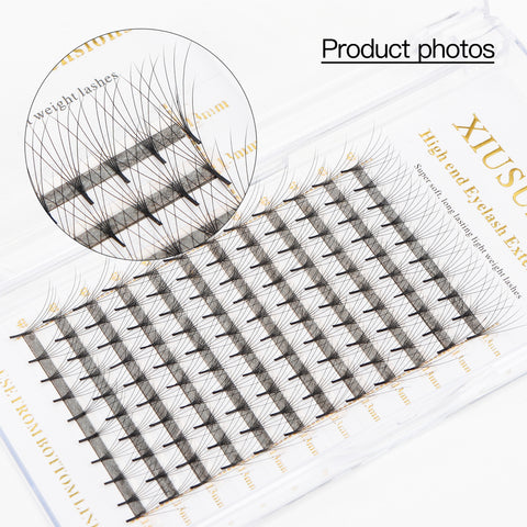 XIUSUZAKI C Curl Sharp Narrow Stem Premade Fans Eyelash Extension 0.07mm 4D-10D Thin Pointy Base Russian Fans Ready Volume XIUSUZAKI C Curl Sharp Narrow Stem Premade Fans Eyelash Extension 0.07mm 4D-10D Thin Pointy Base Russian Fans Ready Volume