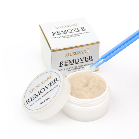 XIUSUZAKI Eyelash Extension Lash Glue Remover 20g Eyelash Glue Primer Adhesive Hardener  Fast Remove Strong Bond XIUSUZAKI Eyelash Extension Lash Glue Remover 20g Eyelash Glue Primer Adhesive Hardener  Fast Remove Strong Bond