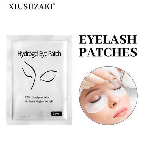 XIUSUZAIKI 50pairs/pack New Patches Eyelash Under Eye Pads Lash Eyelash Extension Paper Patches Eye Tips Sticker Make Up Tools