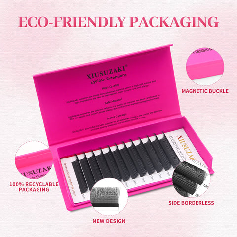 XIUSUZAKI Sea King 5D U Shaped Eyelash Extensions
