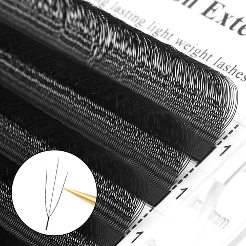 XIUSUZAKI Sea King 3D U Shaped Eyelash Extensions