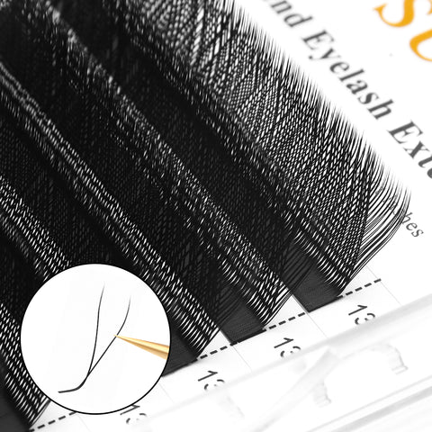 XIUSUZAKI YY U Shaped UC / UD Curl Eyelash Extensions