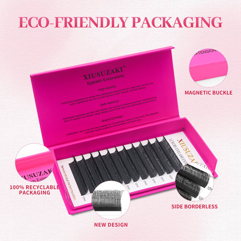 XIUSUZAKI Narrow 5D W Eyelash Extension