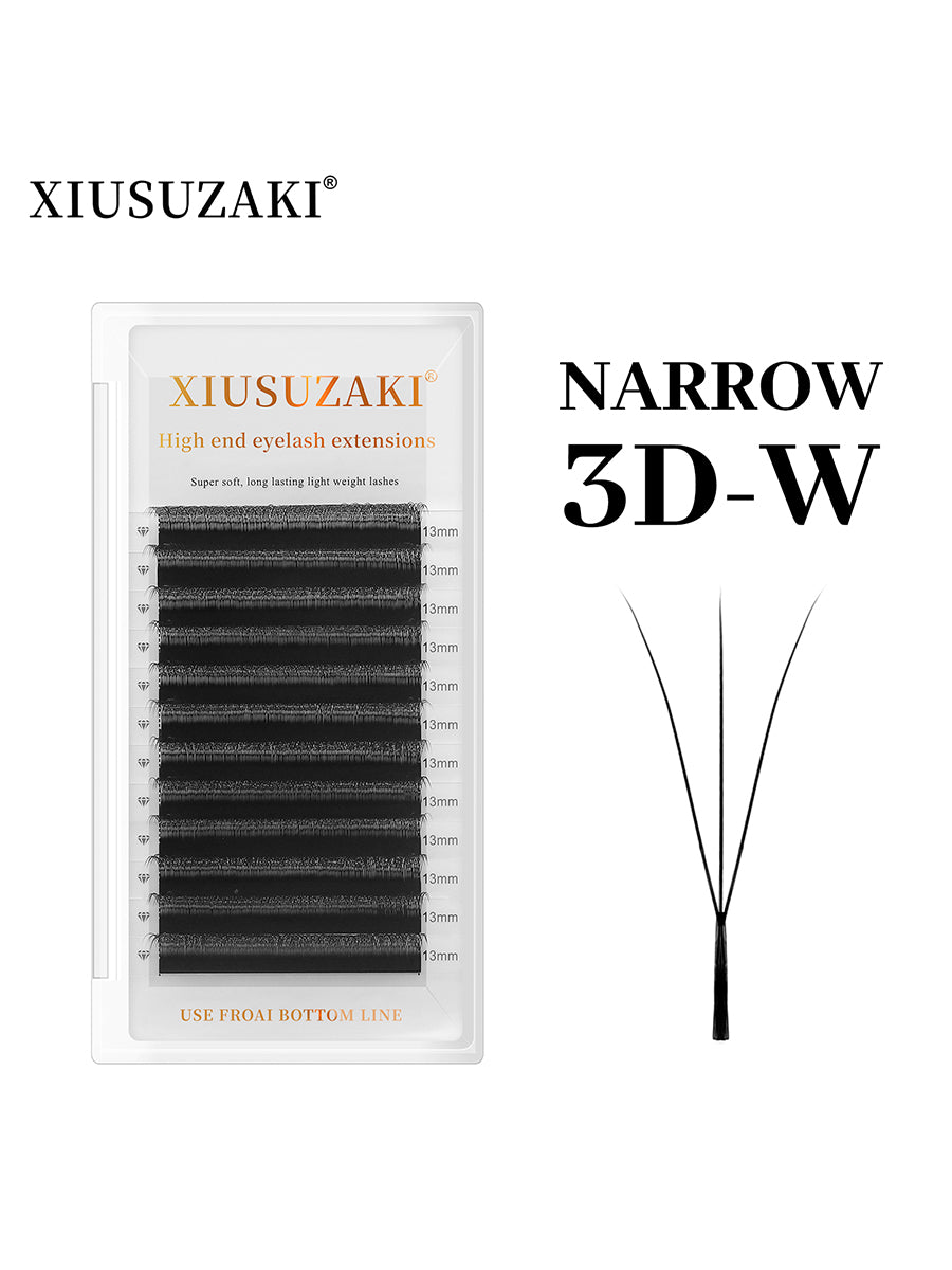 XIUSUZAKI Narrow 3D W Eyelash Extension