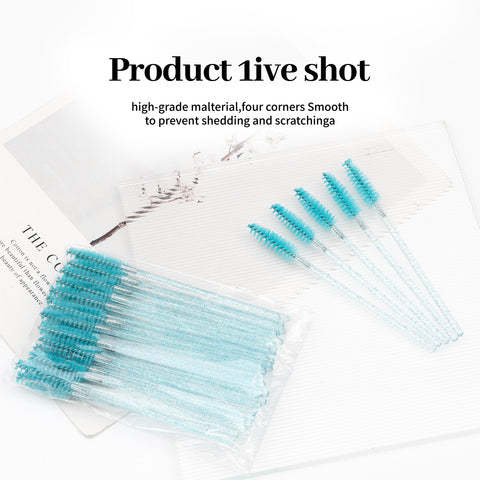 XIUSUZAKI 100pcs/lot Mascara Eyelash Make Up Brush Disposable Mascara Wand for eyelash extension